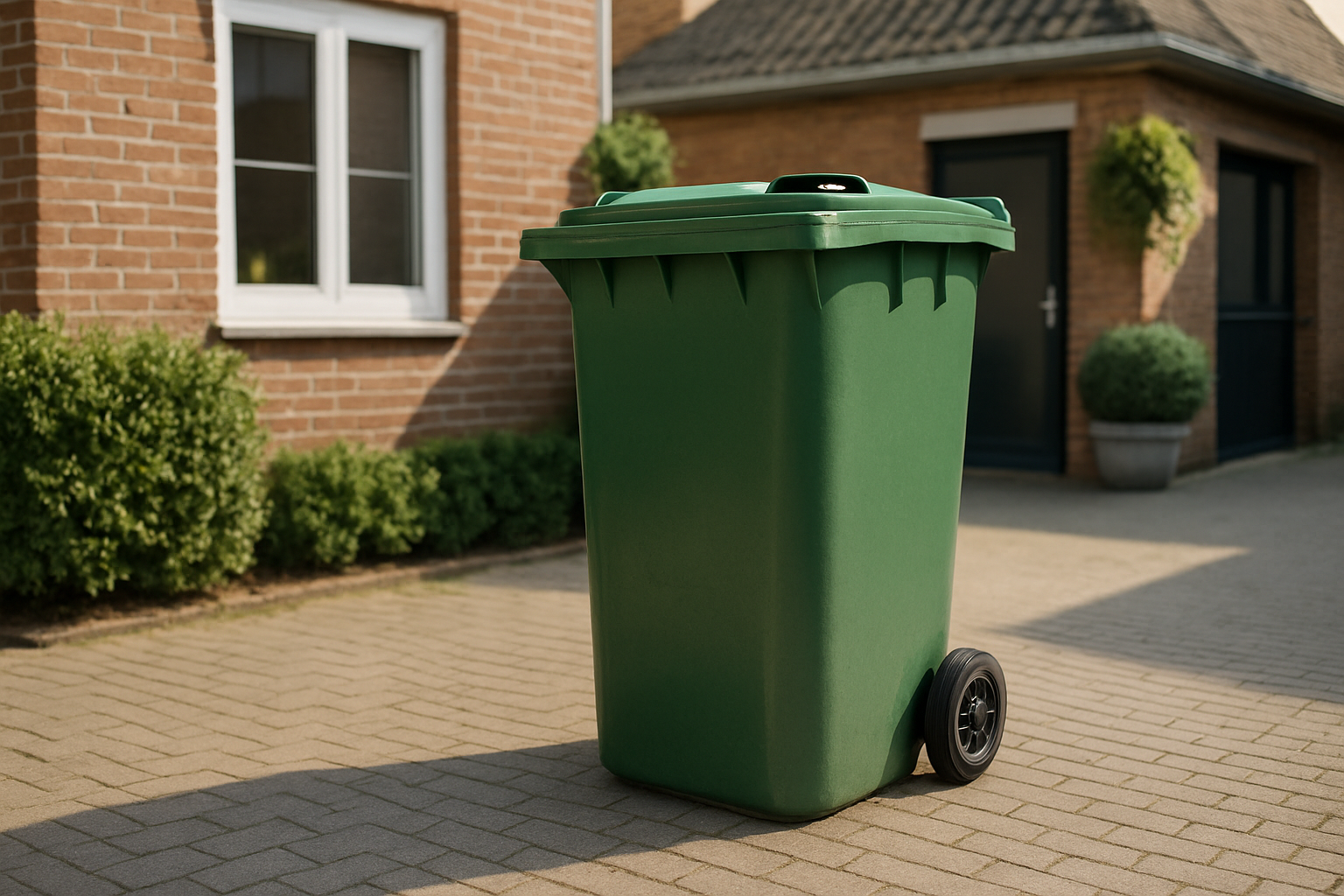 Is 240 liter container te groot?